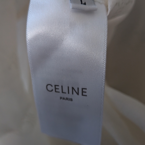 Celine Elegant White Shirt - Picture 5 of 6